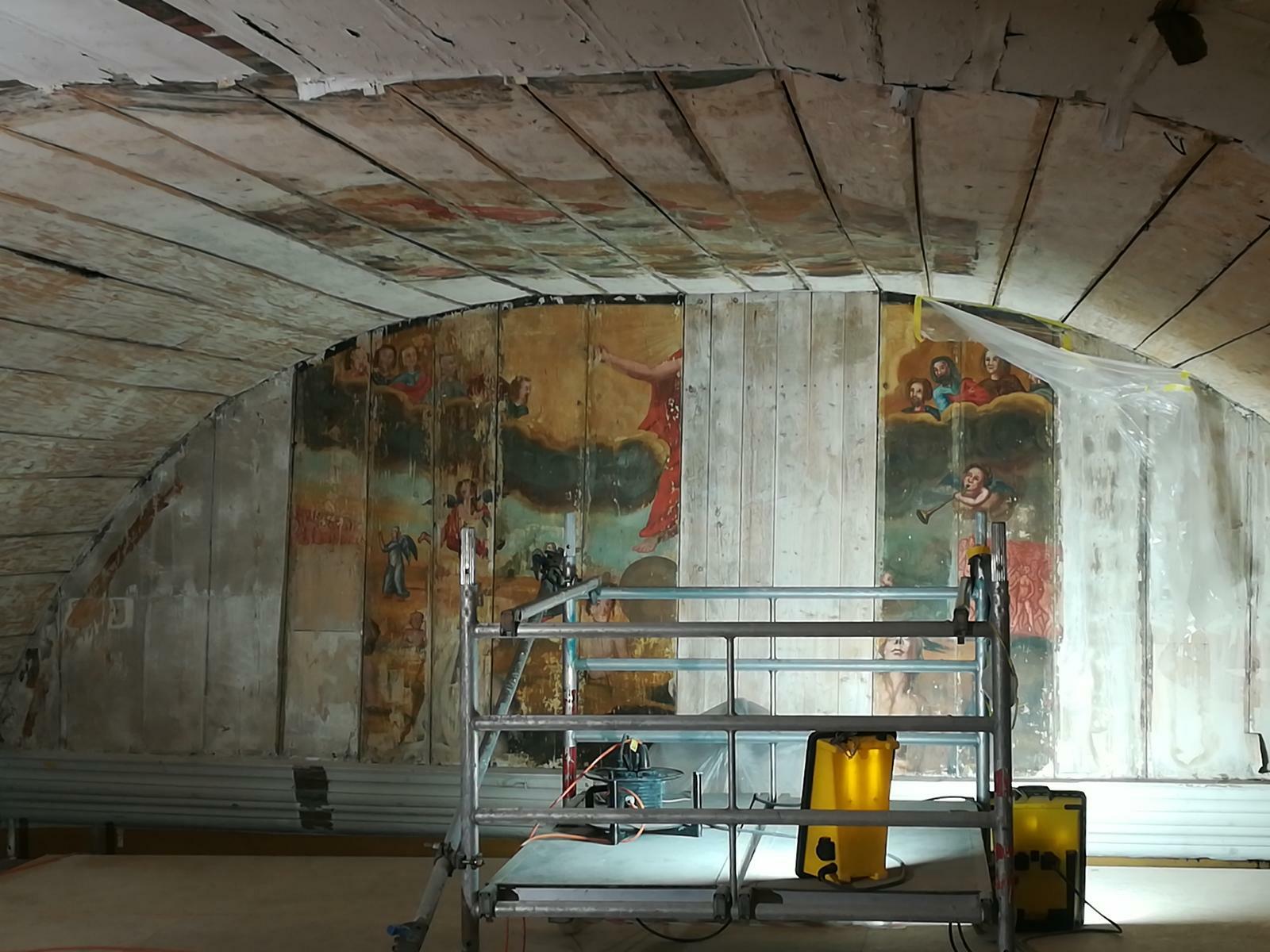 Unsere Kirche, historisch, romantisch, zur Zeit in Restaurierung